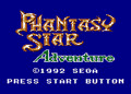 Phantasy Star Adventure (english translation)